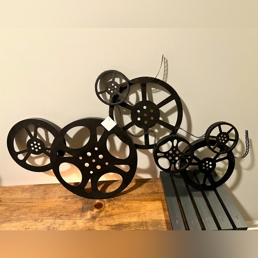 Video reel wall art